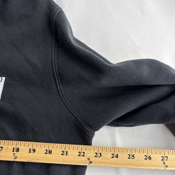 Levi's Graphic Hoodie Men's Medium Black Casual Long Sleeve - Picture 2 of 7